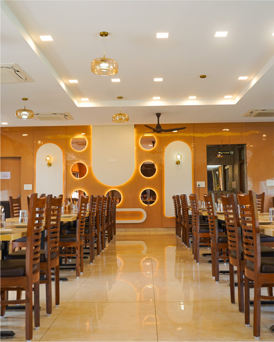 Culinary Lane destination restaurant dining room